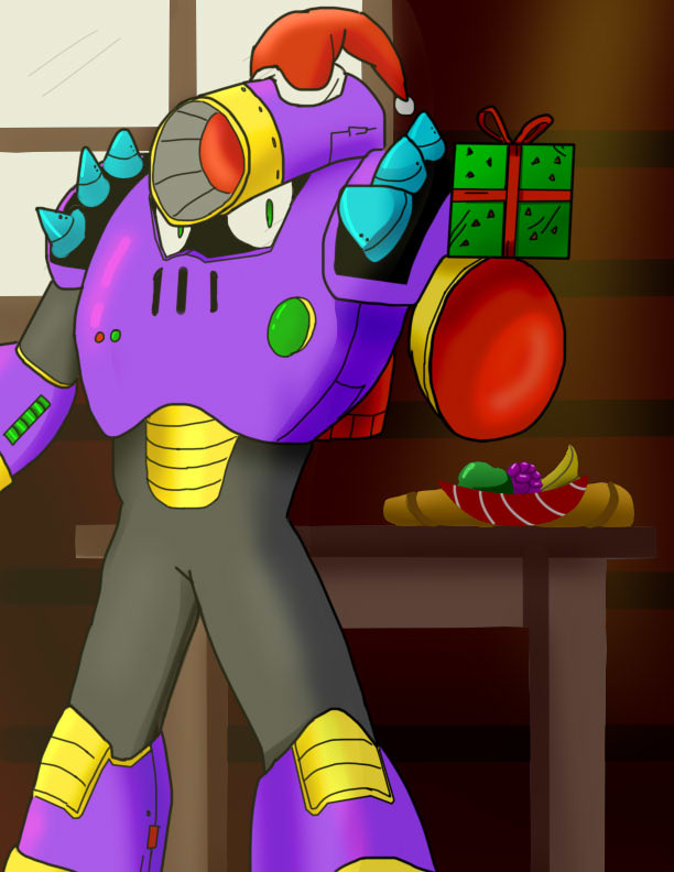 napalm man (mega man and 1 more) drawn by edwin_black_(darkzerokc)