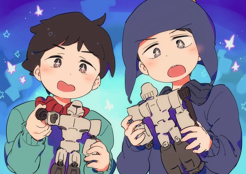 craig tucker and kevin stoley (south park) drawn by be_(ronironibebe)