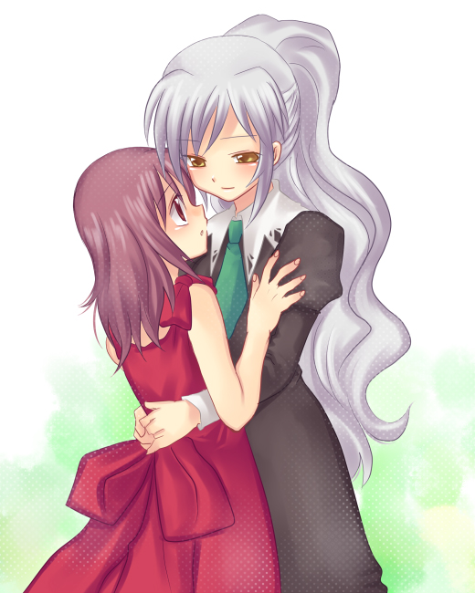 aoi nagisa and hanazono shizuma (strawberry panic!) drawn by subaru_(yachika)