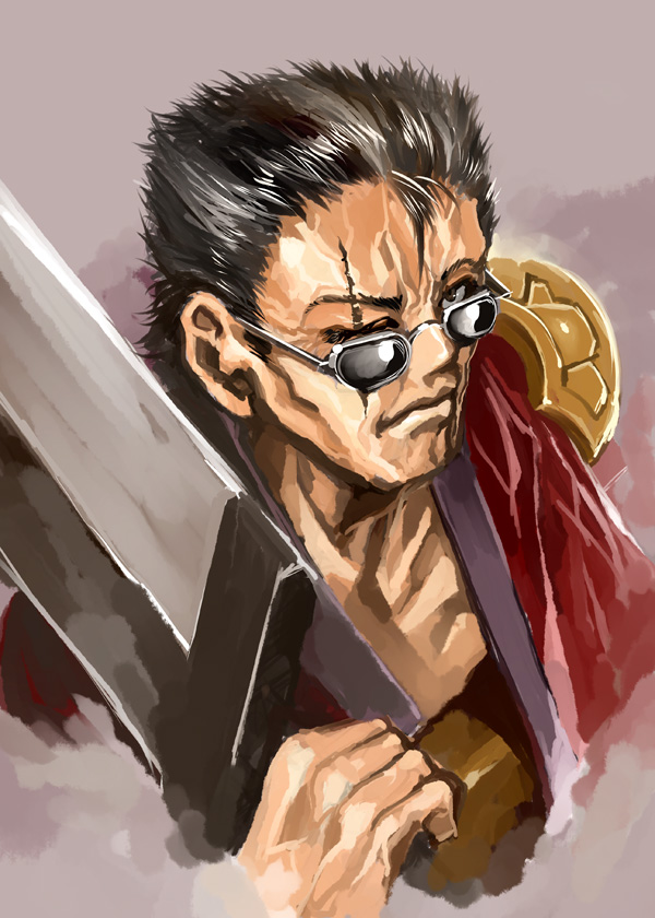auron (final fantasy and 1 more) drawn by mizuryu_kei