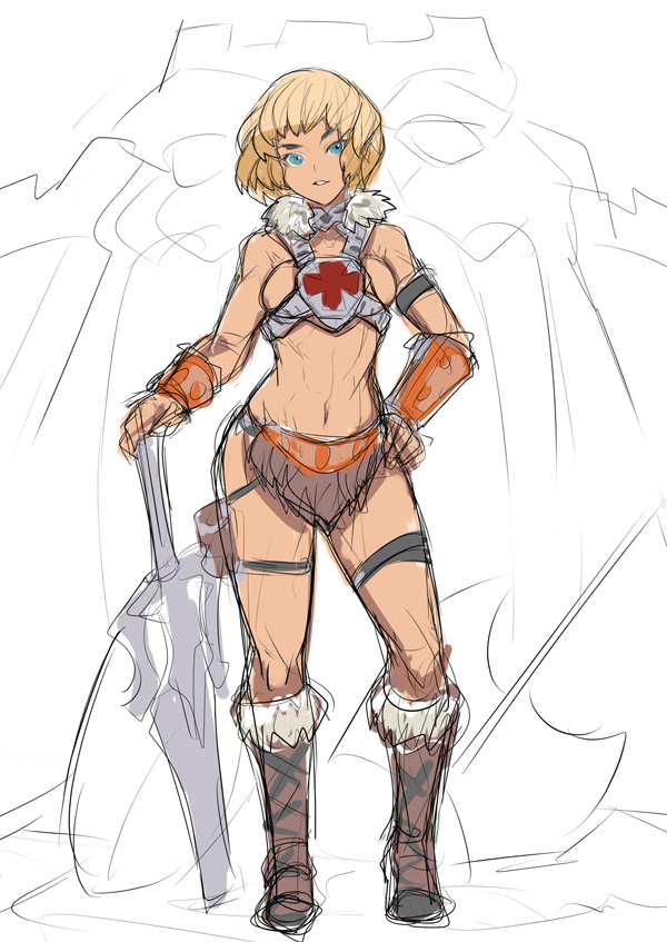 he-man (masters of the universe) drawn by ban!_(bansankan)
