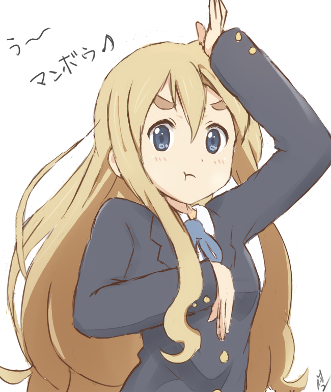 kotobuki tsumugi (k-on!) drawn by ma-2_(konkon_kitakitsune)