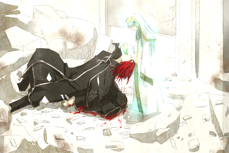 stiyl magnus and index (toaru majutsu no index and 1 more) drawn by kimura_shiki