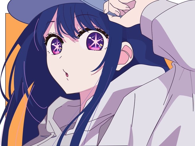 hoshino ai (oshi no ko and 1 more) drawn by ginnouchi