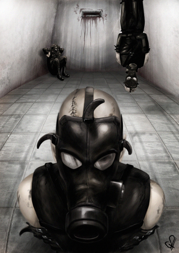 psycho mantis (metal gear and 1 more) drawn by arok318