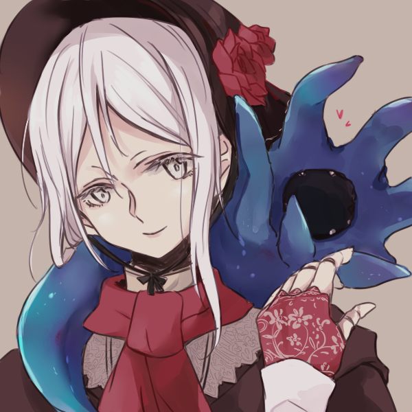 hunter and plain doll (bloodborne) drawn by maromi_(am97)