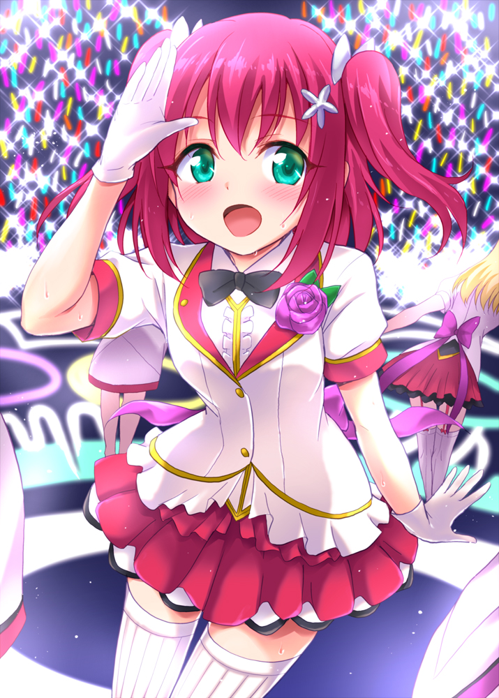 kurosawa ruby and ohara mari (love live! and 1 more) drawn by marugoshi_(54burger)