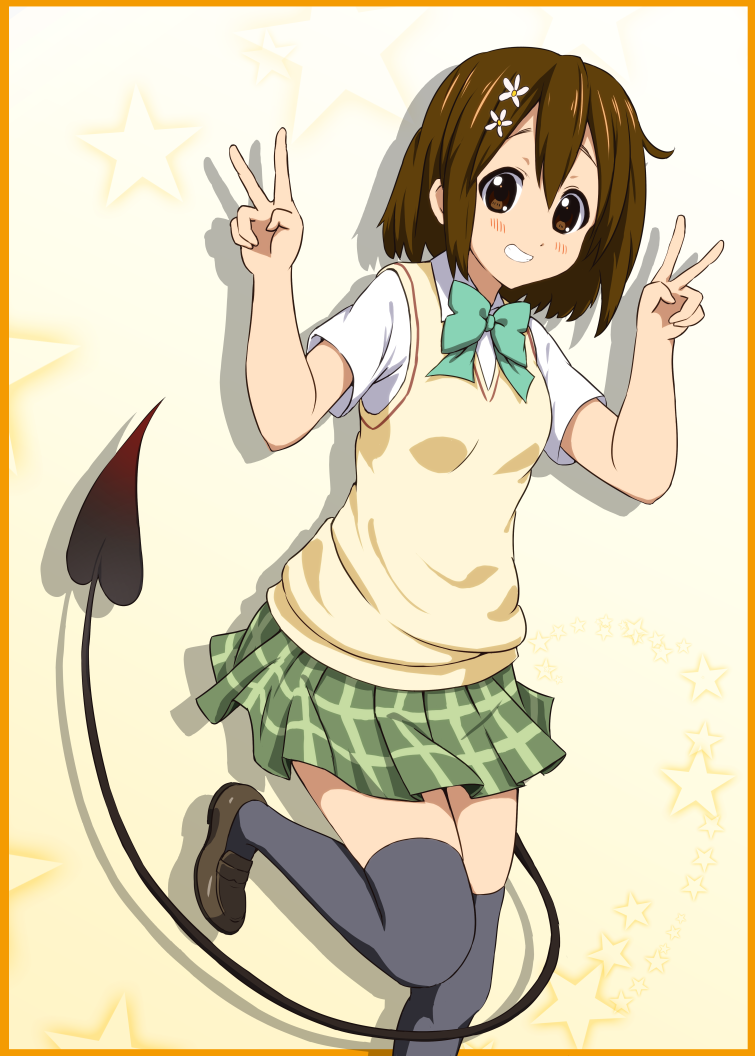 hirasawa yui, momo velia deviluke, and toyosaki aki (k-on! and 2 more) drawn by diesel-turbo