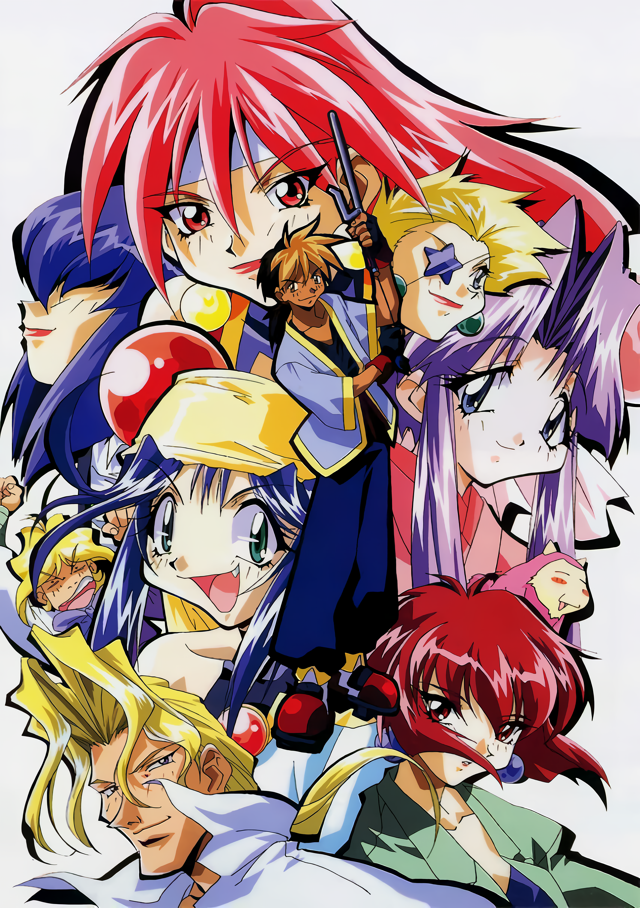 lime, cherry, bloodberry, mamiya otaru, luchs, and 4 more (saber marionette j)