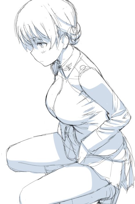 darjeeling (girls und panzer) drawn by a1_(initial-g)