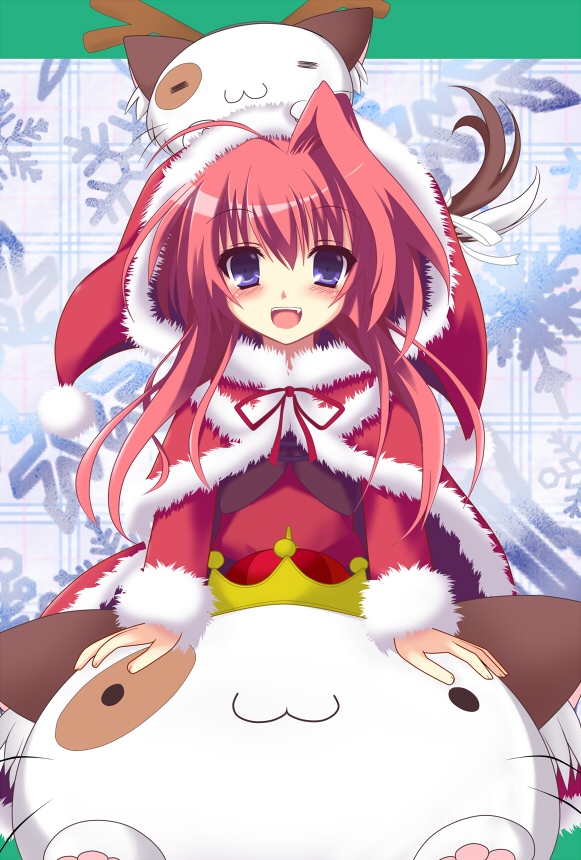 inui sana and pan-nya (mashiroiro symphony) drawn by takanashi_kou