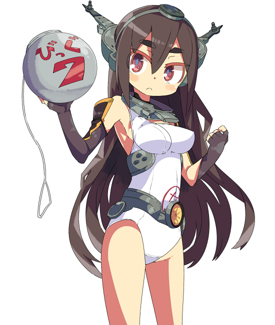 nagato and maru-yu (kantai collection) drawn by kanikama