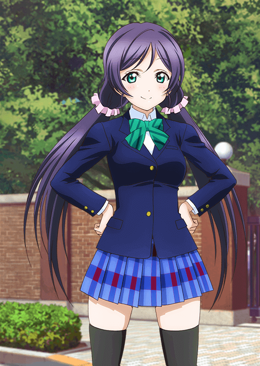 tojo nozomi (love live! and 2 more) drawn by hirayama_madoka