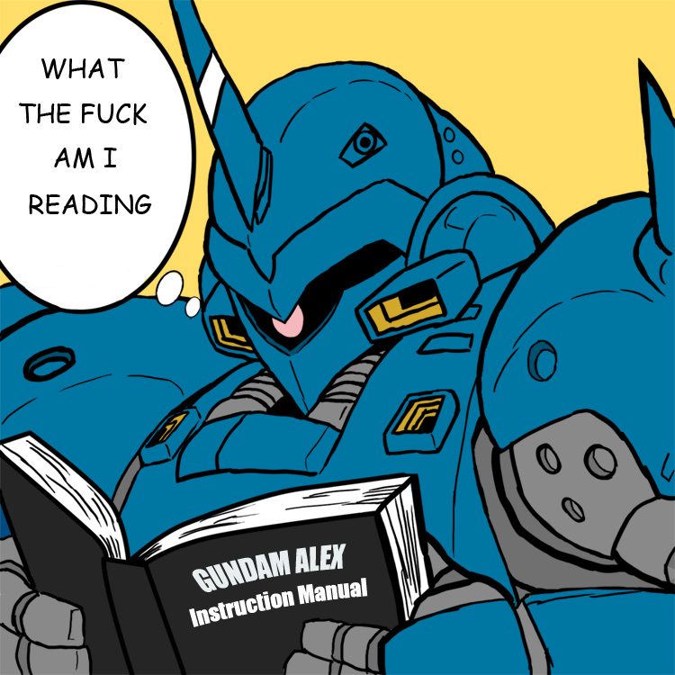 kampfer (gundam and 2 more) drawn by drawfag