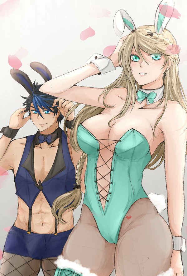 van arkride and elaine auclair (eiyuu densetsu and 1 more) drawn by silenia