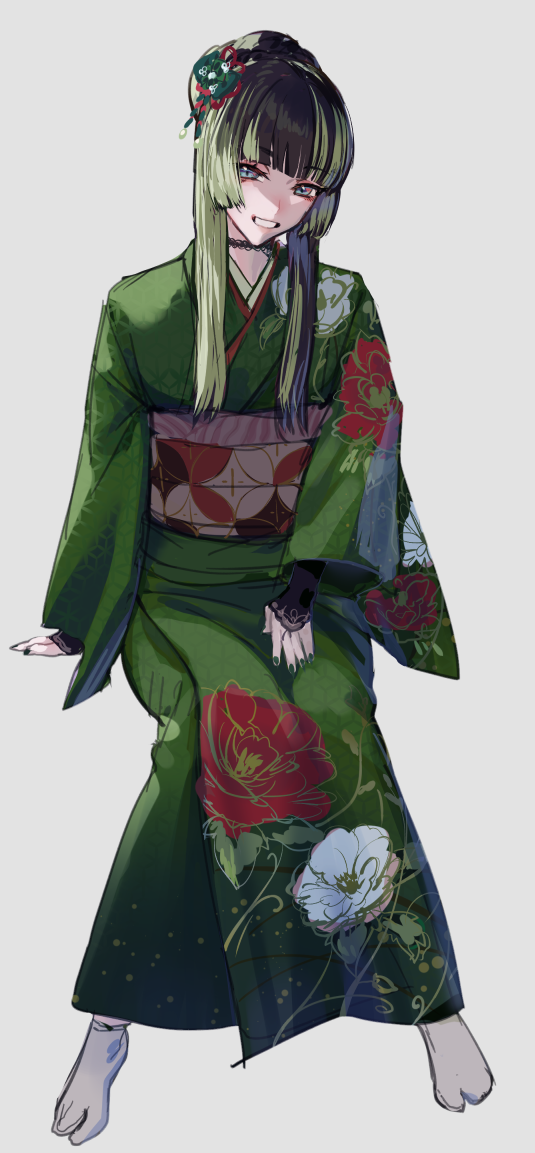 juufuutei raden (hololive and 1 more) drawn by murechika