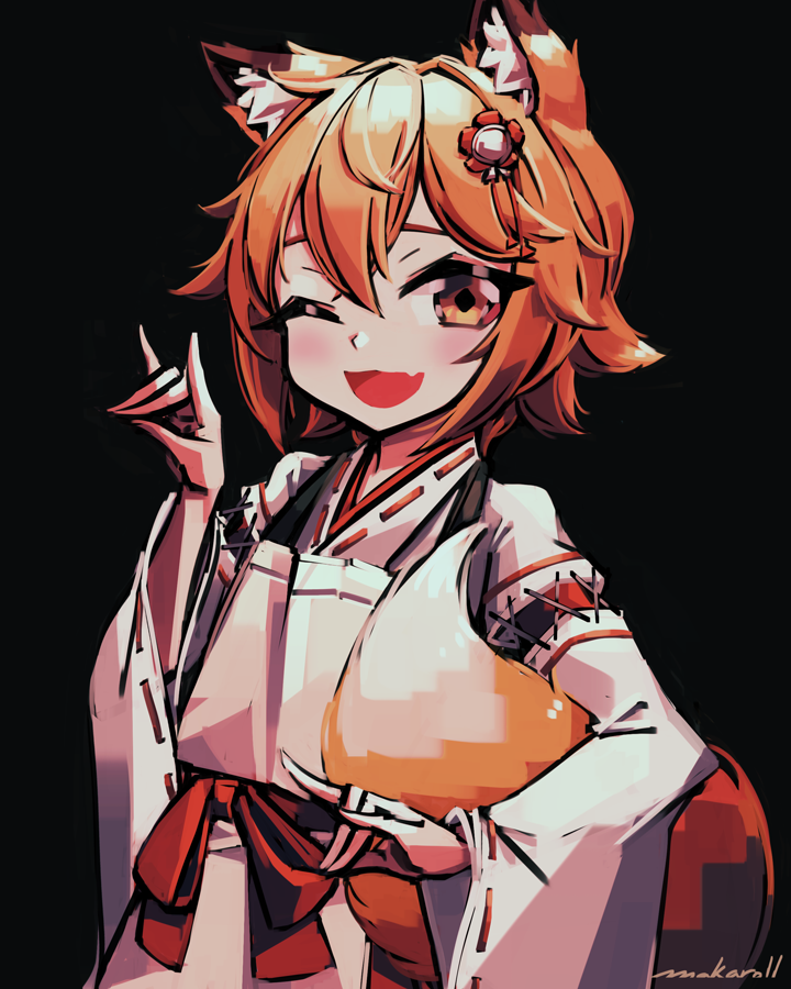 senko (sewayaki kitsune no senko-san) drawn by makaroll