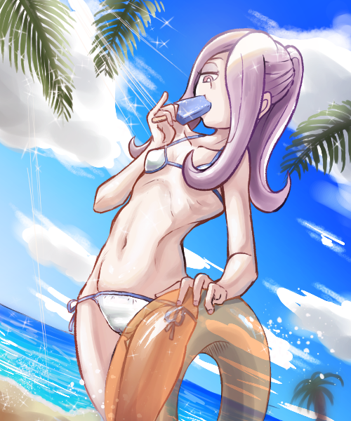 sucy manbavaran (little witch academia) drawn by ice_keki