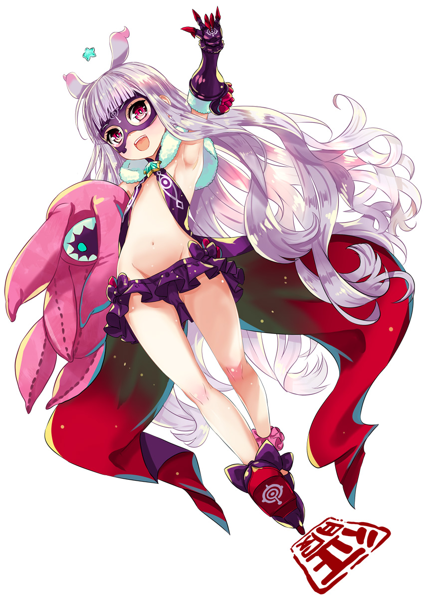 hoshimiya kate, venera-sama, and galaktika (sekai seifuku: bouryaku no zvezda) drawn by kanipanda