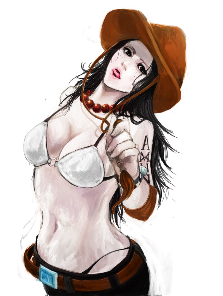 portgas d. anne (one piece) drawn by mak_(kainemaru)