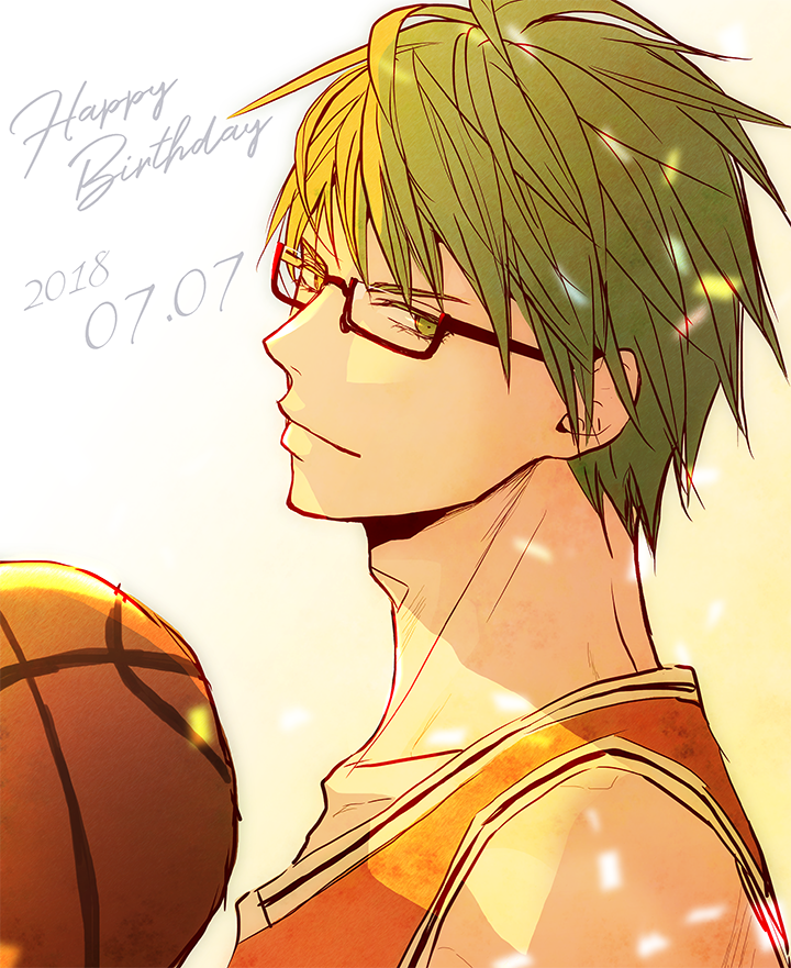 midorima shintarou (kuroko no basuke) drawn by a_jou