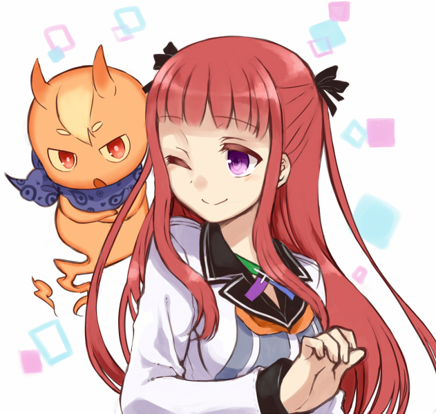 arca and kagerou (summon night and 1 more) drawn by irouha