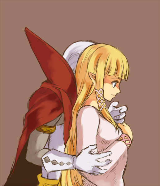 princess zelda and ghirahim (the legend of zelda and 1 more) drawn by mutsuki_kaya