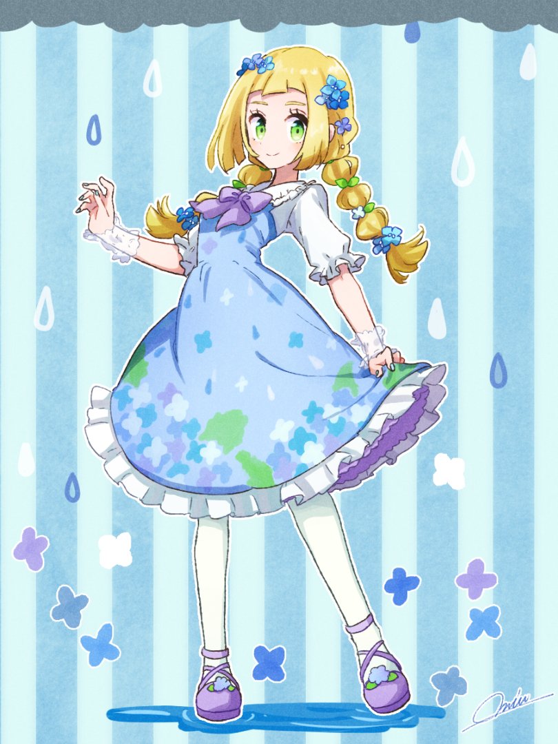 lillie (pokemon and 1 more) drawn by miu_(miuuu_721)