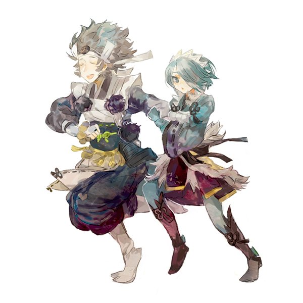 setsuna and azama (fire emblem and 1 more) drawn by shourou_kanna