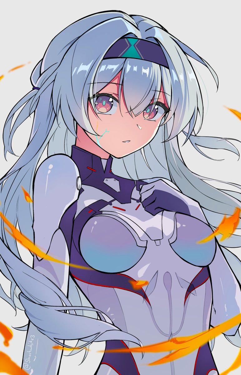 firefly (honkai and 1 more) drawn by shockwhite3