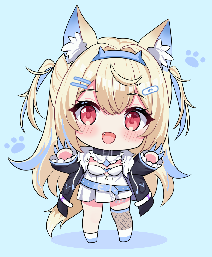 fuwawa abyssgard (hololive and 1 more) drawn by adju_ster