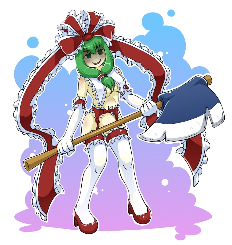kagiyama hina (touhou) drawn by h.dupp_(nama_aakiruu)