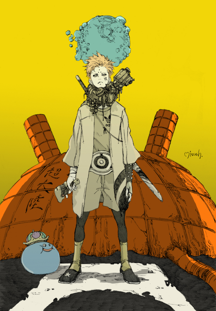 king slime (original and 1 more) drawn by makkamu