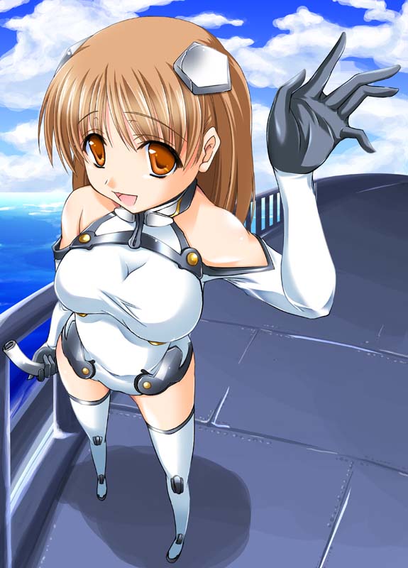 sakurano otoha (sky girls) drawn by maho_(yakimorokoshi)
