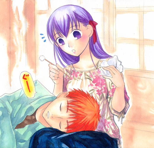 emiya shirou and matou sakura (fate and 1 more)