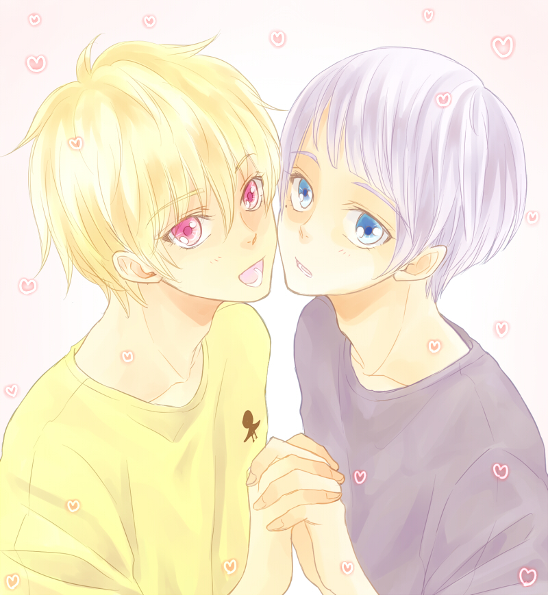 hazuki nagisa and nitori aiichirou (free!) drawn by komorikorimo