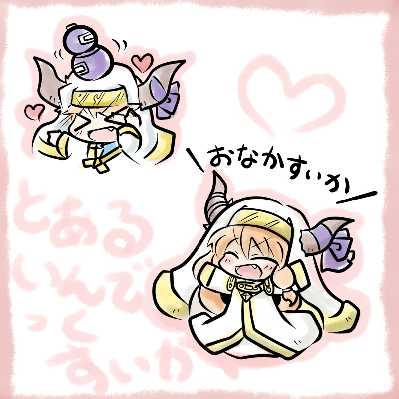 ibuki suika and index (touhou and 1 more) drawn by yanagi_(nurikoboshi)