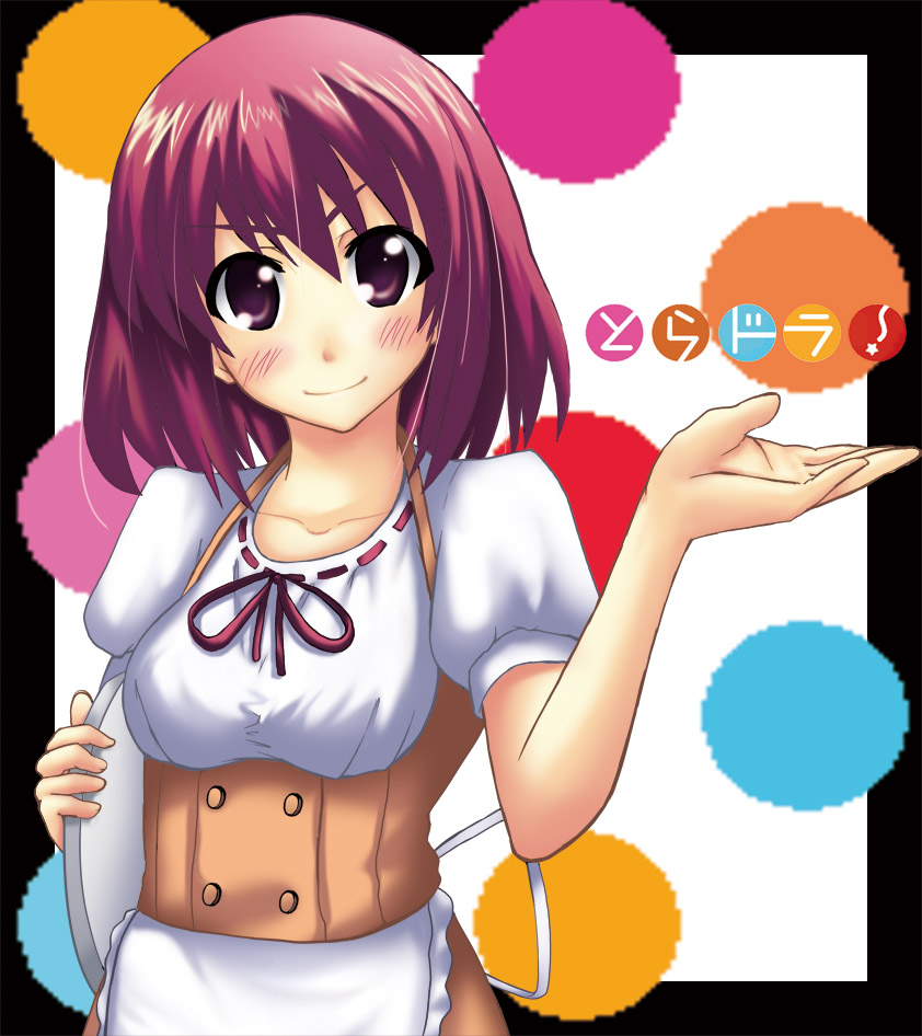 kushieda minori (toradora!) drawn by karakasamatsu_toogo