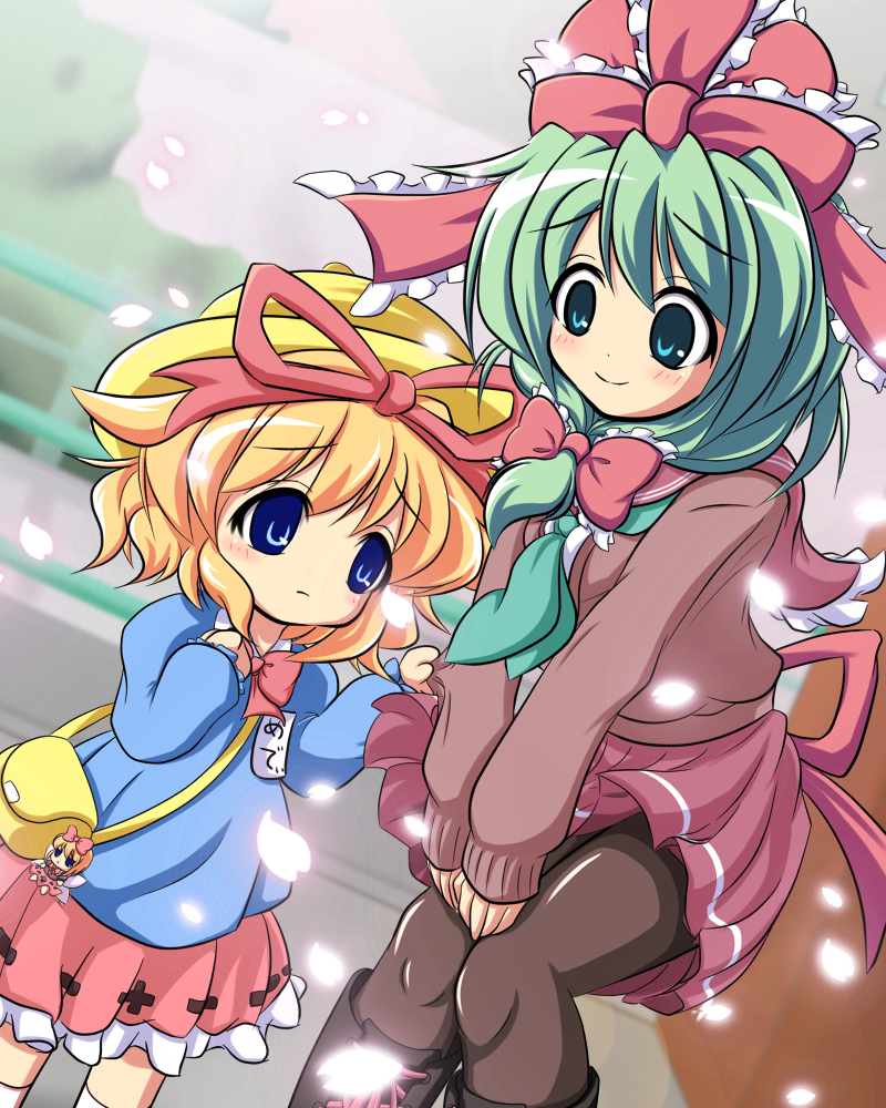 kagiyama hina, medicine melancholy, and su-san (touhou) drawn by nullpooo
