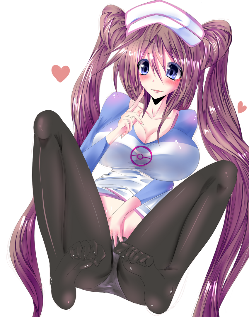 rosa (pokemon and 1 more) drawn by makura_cover