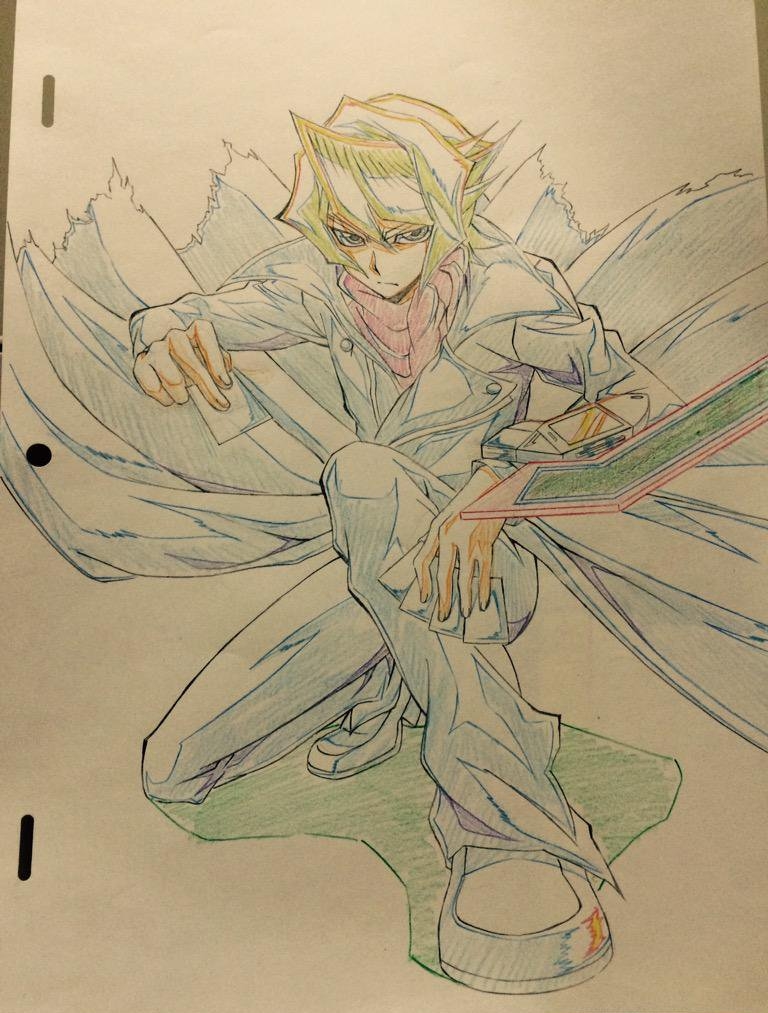 kurosaki shun (yu-gi-oh! and 1 more) drawn by hiroki_(vvkagerouvvr2)