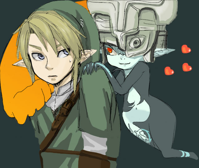 link and midna (the legend of zelda and 1 more)
