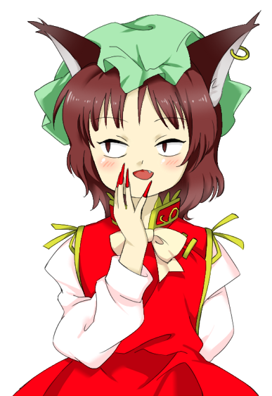chen (touhou and 1 more) drawn by nonamejd