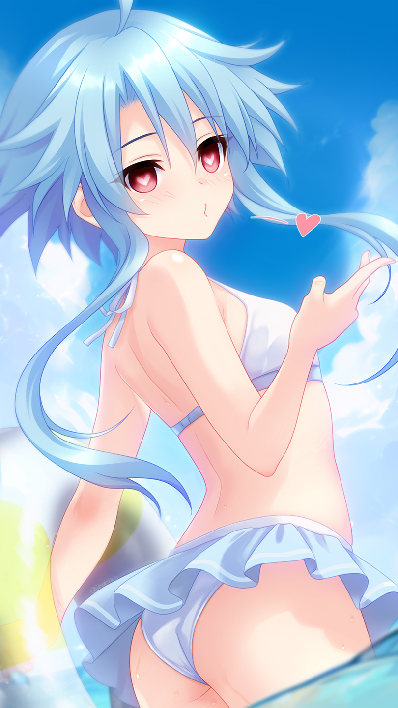 white heart (neptune) drawn by irori_(irorixc)