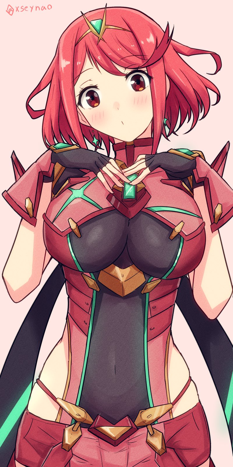 pyra (xenoblade chronicles and 1 more) drawn by mochimochi_(xseynao)