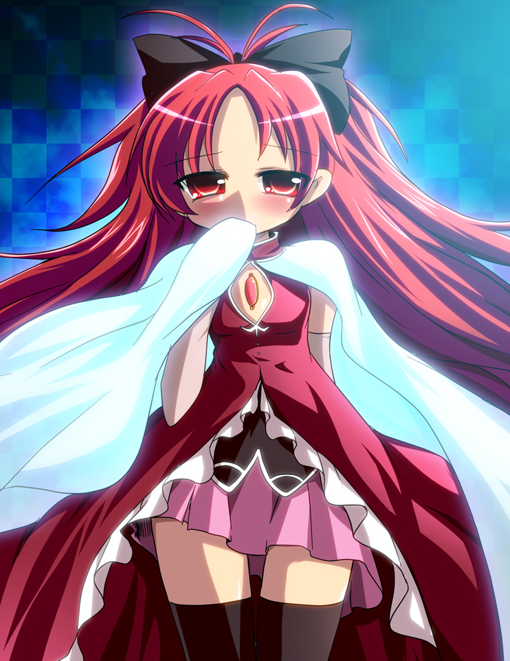 sakura kyoko (mahou shoujo madoka magica) drawn by geo_(yukishitadou)