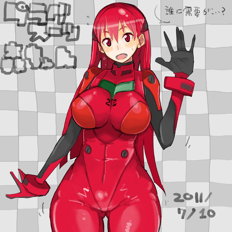 souryuu asuka langley and mori hikiko (original and 1 more) drawn by takayama_toshinori