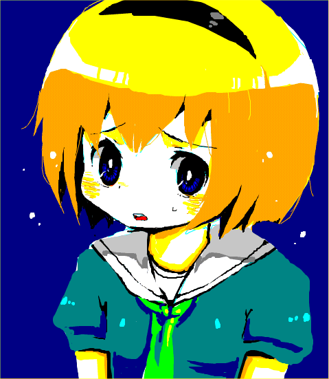 houjou satoko (higurashi no naku koro ni) drawn by ichihaya