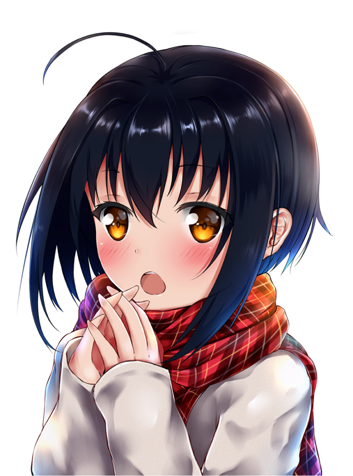 kohinata miho (idolmaster and 1 more) drawn by puririn