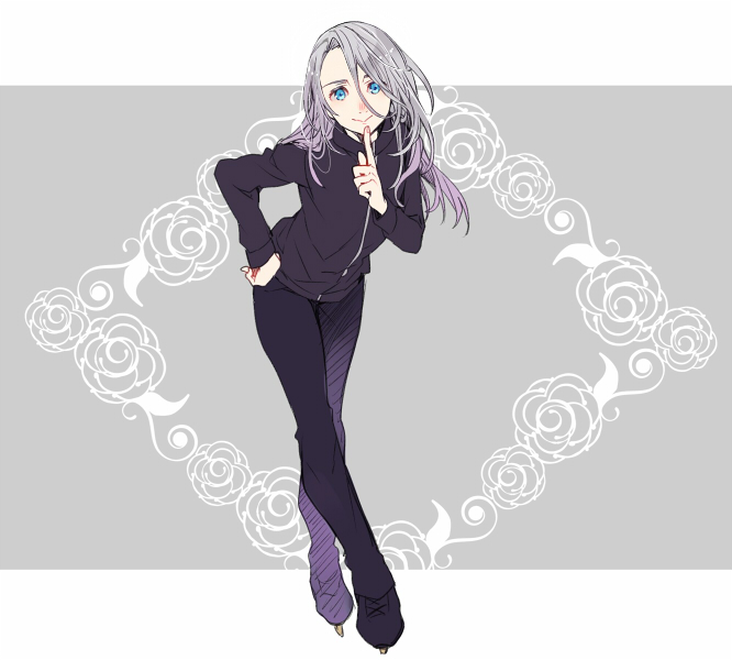 viktor nikiforov (yuri!!! on ice) drawn by kuroemon